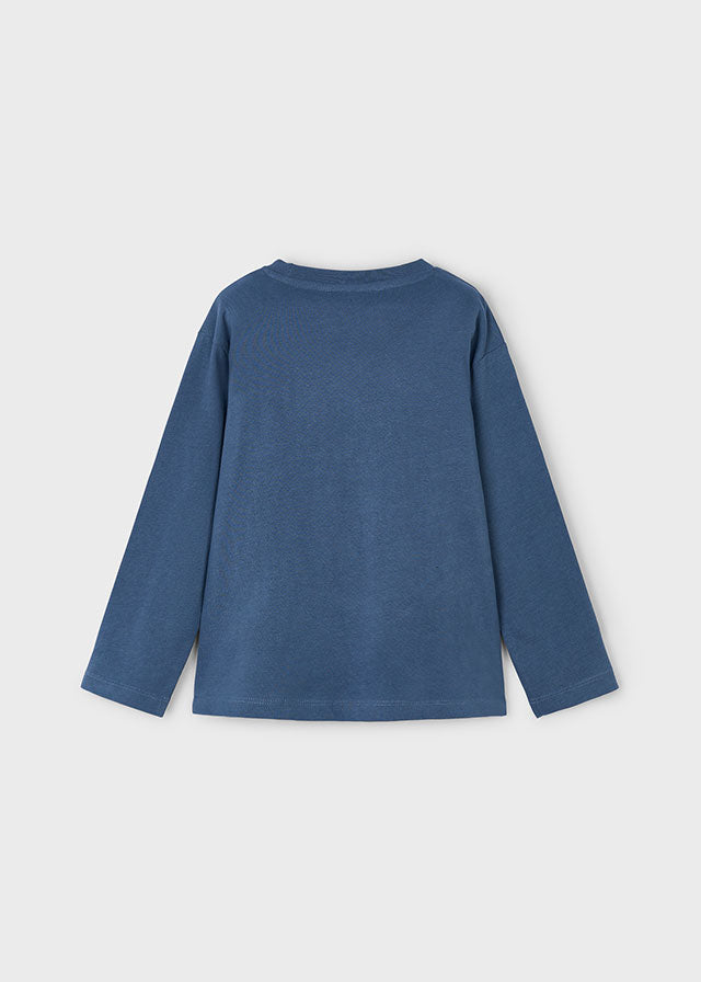 Camiseta m/l "great days" - mayoral - Mini Menino - AW25-4095