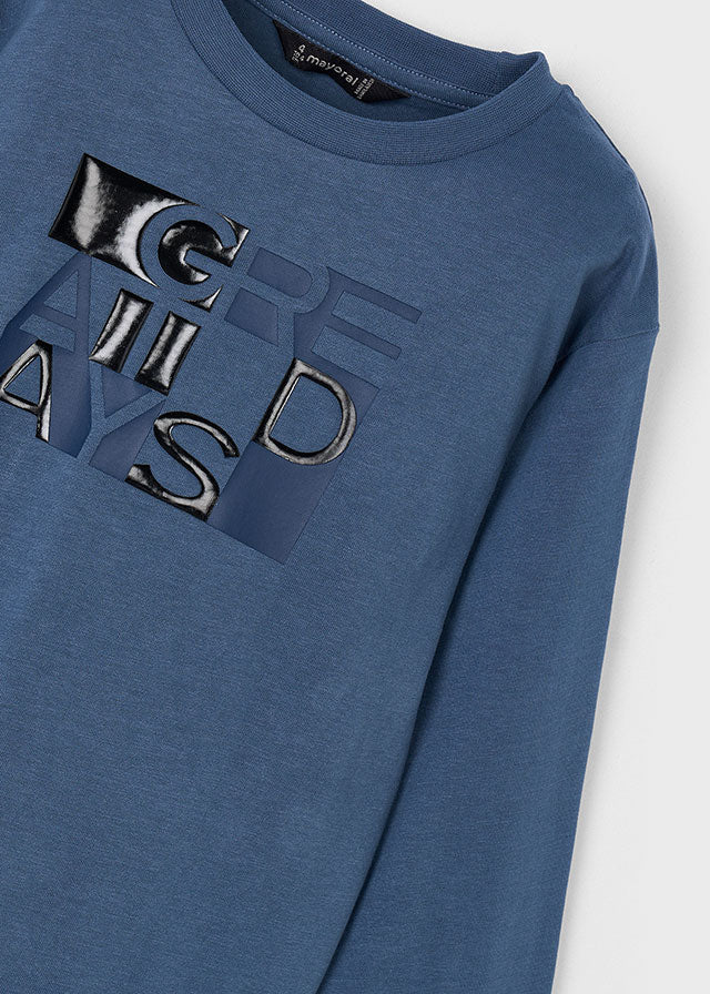 Camiseta m/l "great days" - mayoral - Mini Menino - AW25-4095