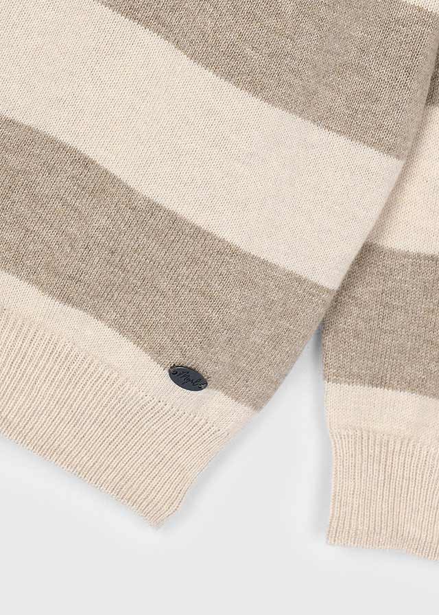Polo m/comp. tricô - mayoral - Mini Menino - AW25-4122