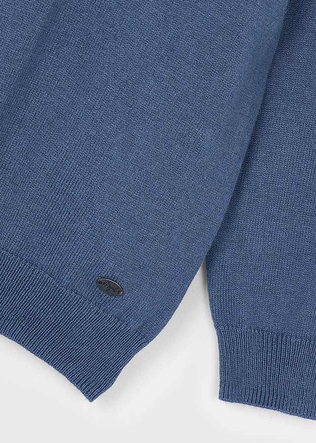 Polo m/comp. tricô - mayoral - Mini Menino - AW25-4122