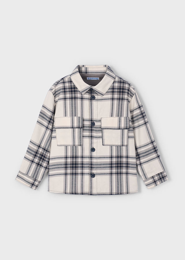 Sobrecamisa xadrez - mayoral - Mini Menino - AW25-4123