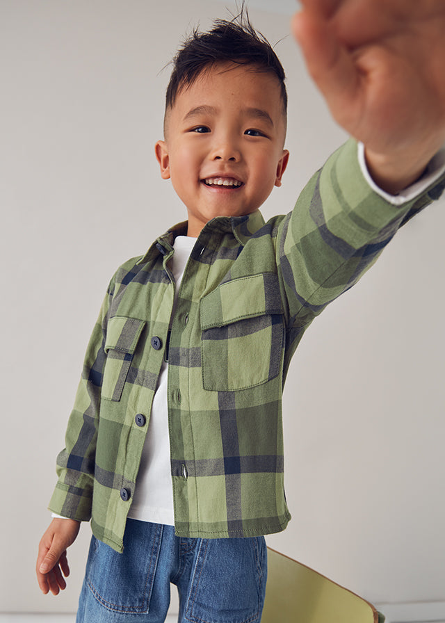Sobrecamisa xadrez - mayoral - Mini Menino - AW25-4123