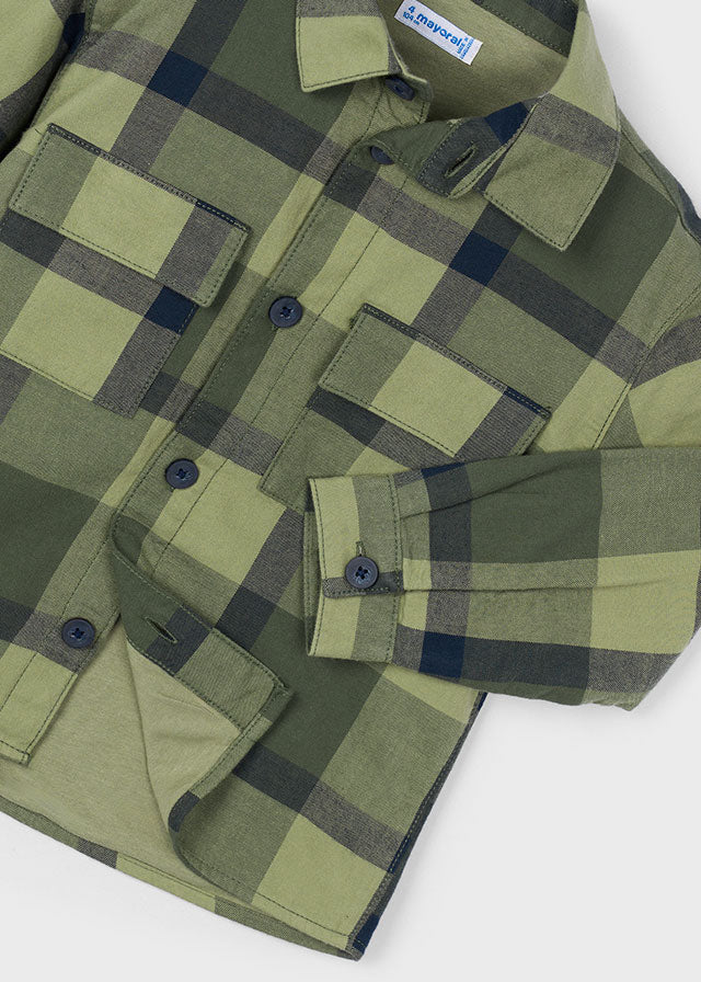 Sobrecamisa xadrez - mayoral - Mini Menino - AW25-4123