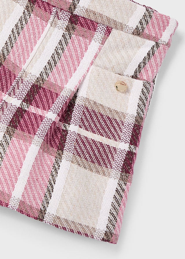 Bermuda xadrez - mayoral - Mini Menina - AW25-4225