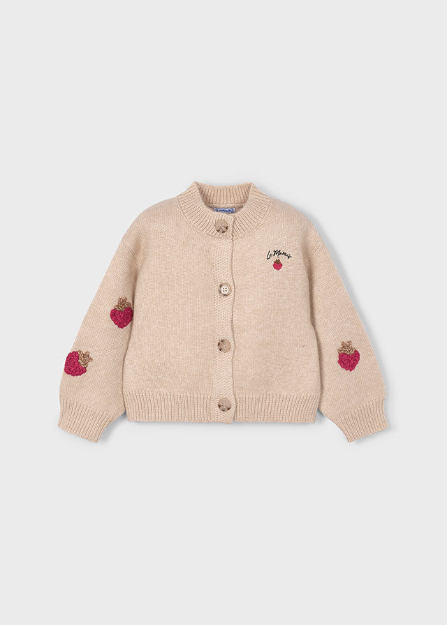 Casaco tricot fantasia - mayoral - Mini Menina - AW25-4309
