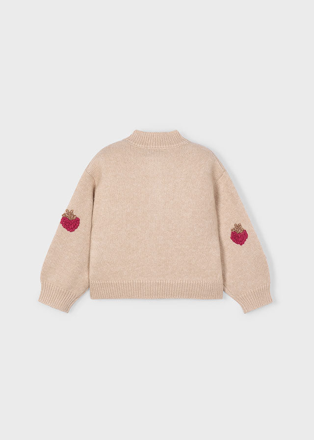 Casaco tricot fantasia - mayoral - Mini Menina - AW25-4309