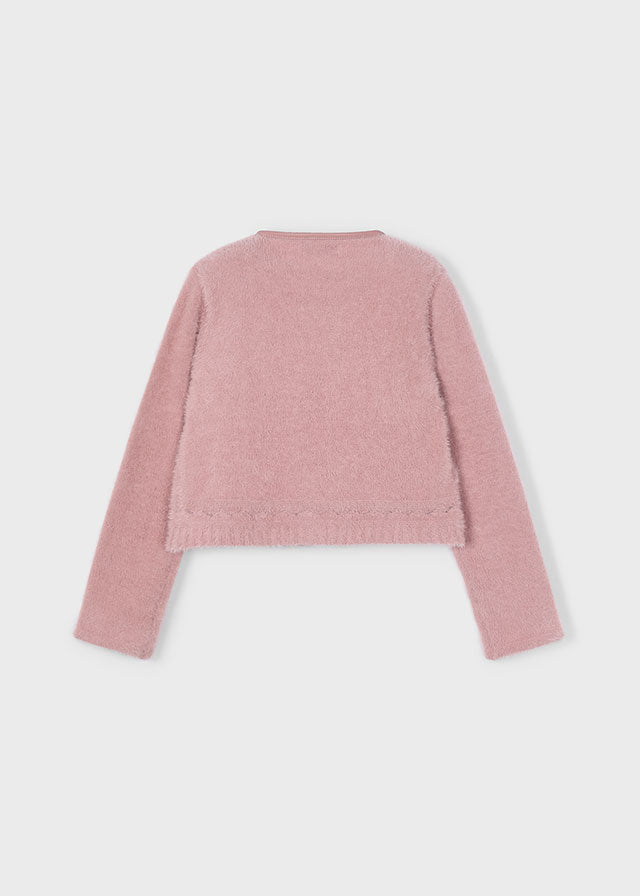 Casaco tricot pêlo - mayoral - Mini Menina - AW25-4310