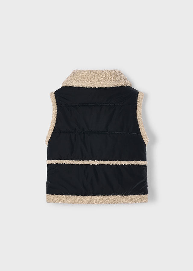 Colete contrastes - mayoral - Mini Menina - AW25-4313