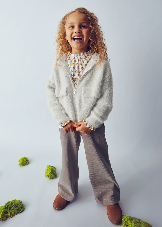 Casaco tricot pelo - mayoral - Mini Menina - AW25-4316