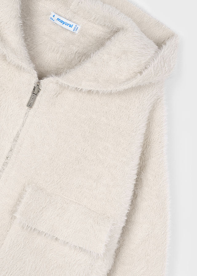 Casaco tricot pelo - mayoral - Mini Menina - AW25-4316