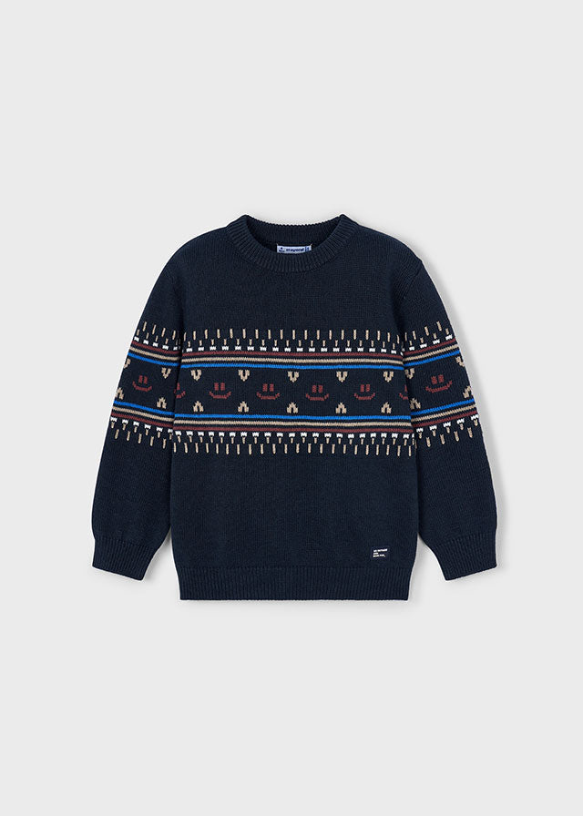 Jersey motivos - mayoral - Mini Menino - AW25-4377