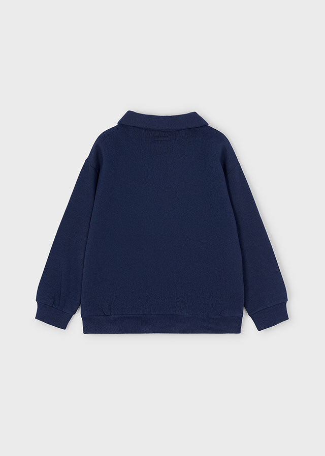 Sweat gola tipo polo - mayoral - Mini Menino - AW25-4402