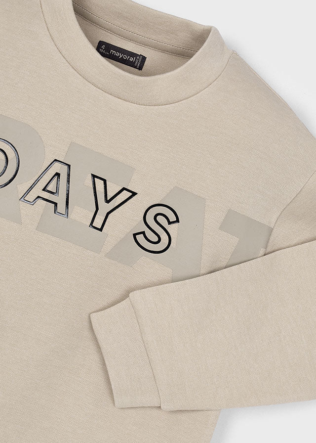 Sweat "great days" - mayoral - Mini Menino - AW25-4406