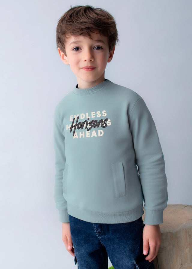 Sweat bordada - mayoral - Mini Menino - AW25-4408