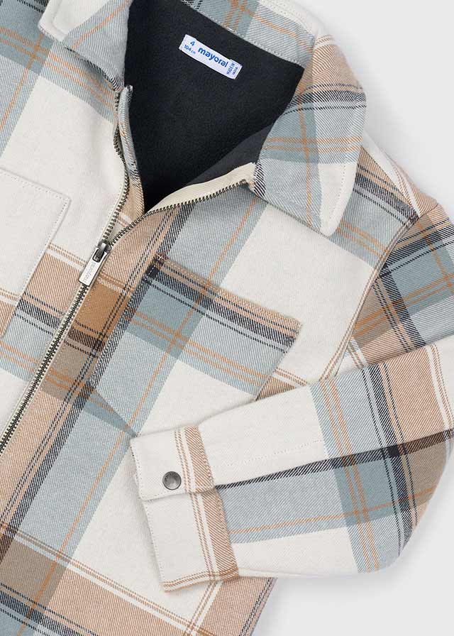 Blusão xadrez - mayoral - Mini Menino - AW25-4414