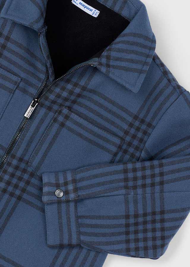 Blusão xadrez - mayoral - Mini Menino - AW25-4414
