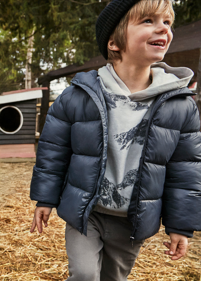 Blusão efeito brilho - mayoral - Mini Menino - AW25-4416