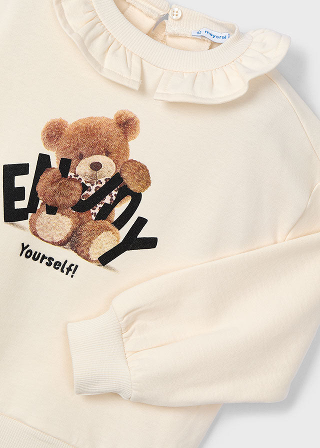 Sweat gola folho - mayoral - Mini Menina - AW25-4430
