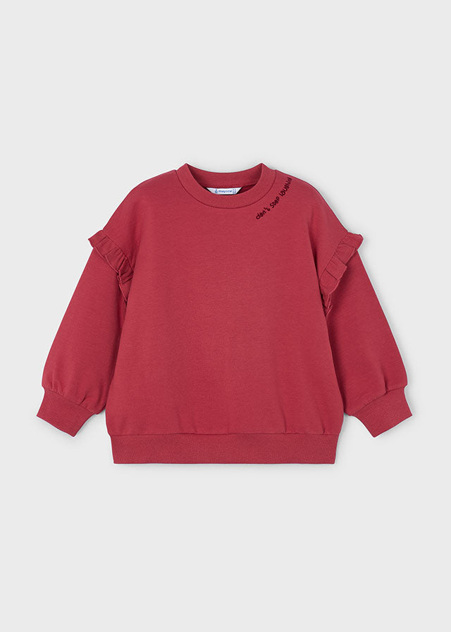 Sweat folho mangas - mayoral - Mini Menina - AW25-4433