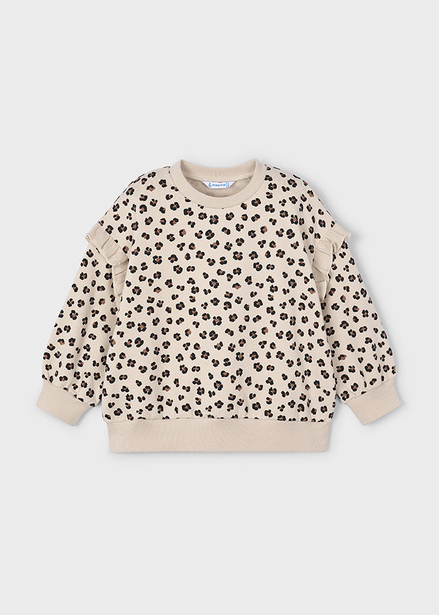 Sweat folho mangas - mayoral - Mini Menina - AW25-4433