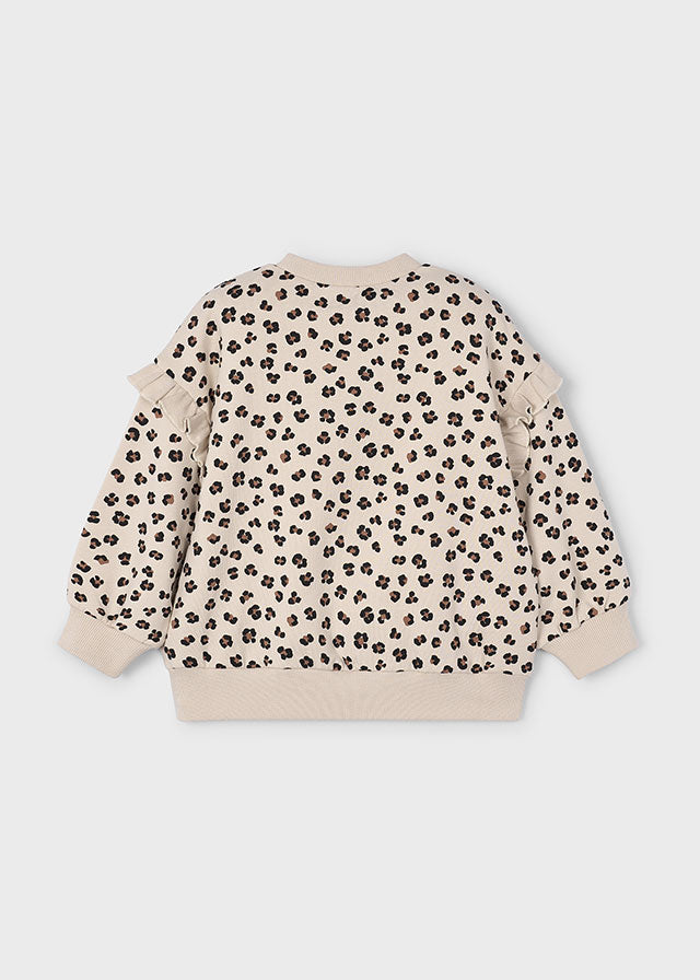 Sweat folho mangas - mayoral - Mini Menina - AW25-4433