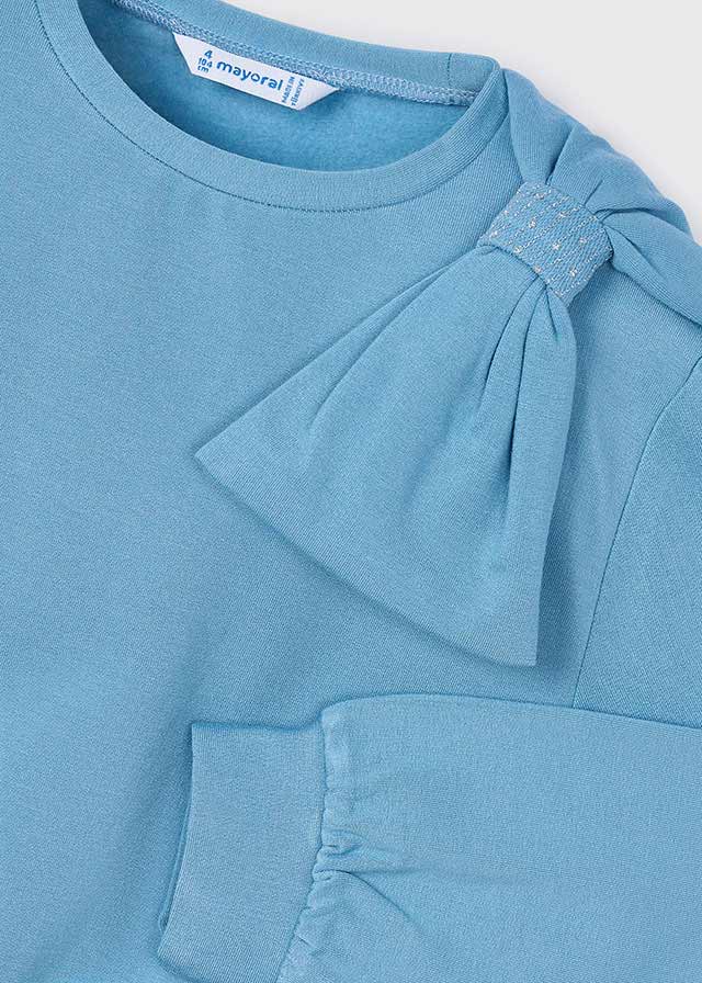 Sweat laçada - mayoral - Mini Menina - AW25-4434