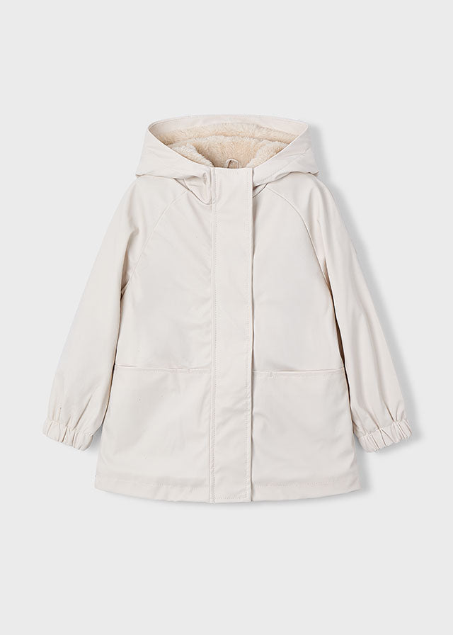 Parka com capucho pêlo - mayoral - Mini Menina - AW25-4450