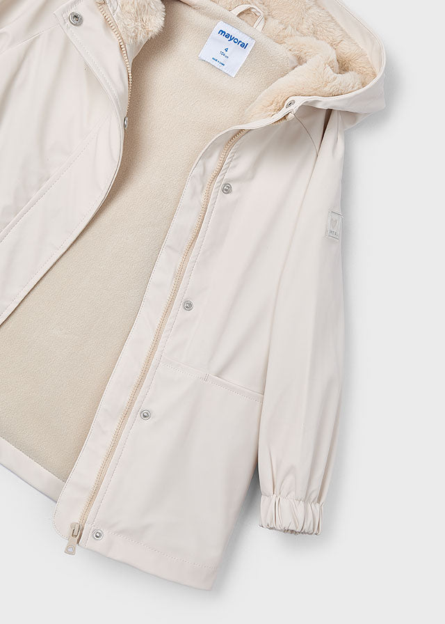 Parka com capucho pêlo - mayoral - Mini Menina - AW25-4450