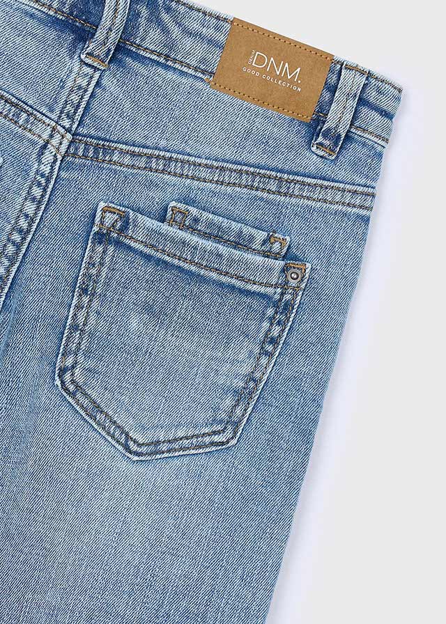 Calça denim wide fit - mayoral - Mini Menino - AW25-4565