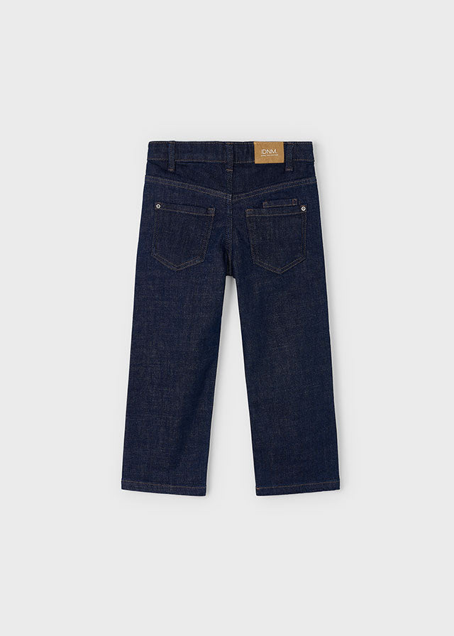 Calça denim wide fit - mayoral - Mini Menino - AW25-4565