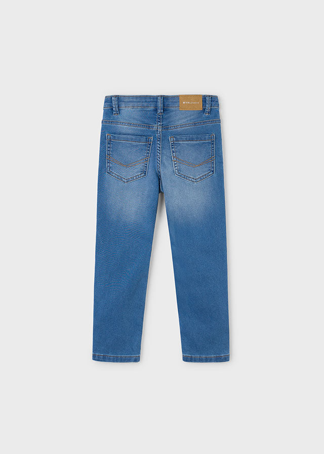 Calça soft denim 5b - mayoral - Mini Menino - AW25-4571