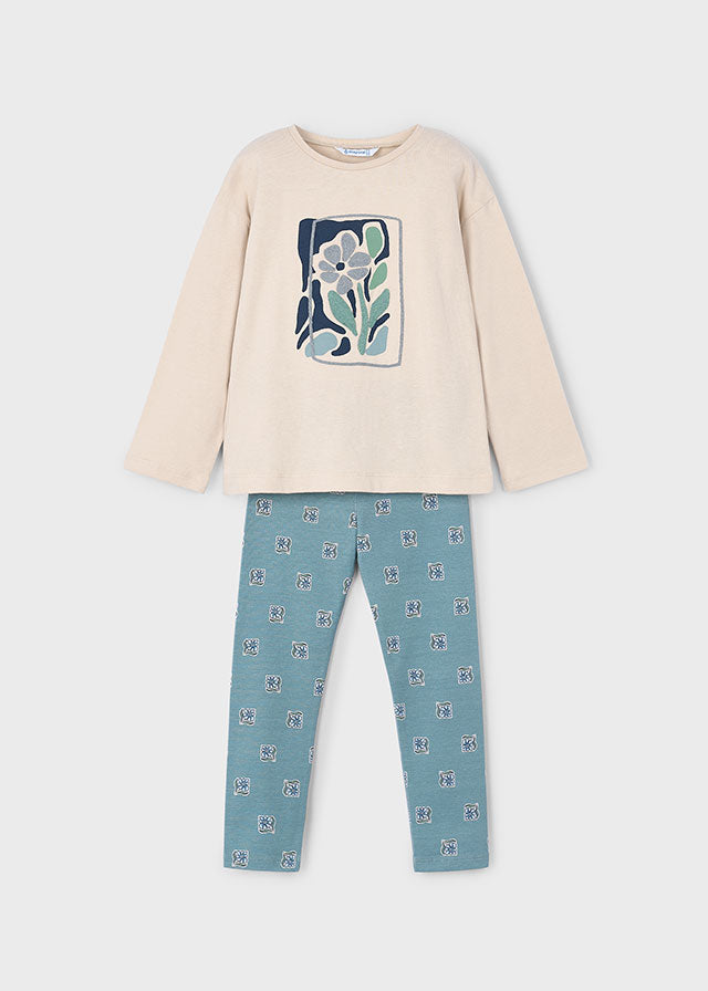 Conj. leggings estampadas - mayoral - Mini Menina - AW25-4719