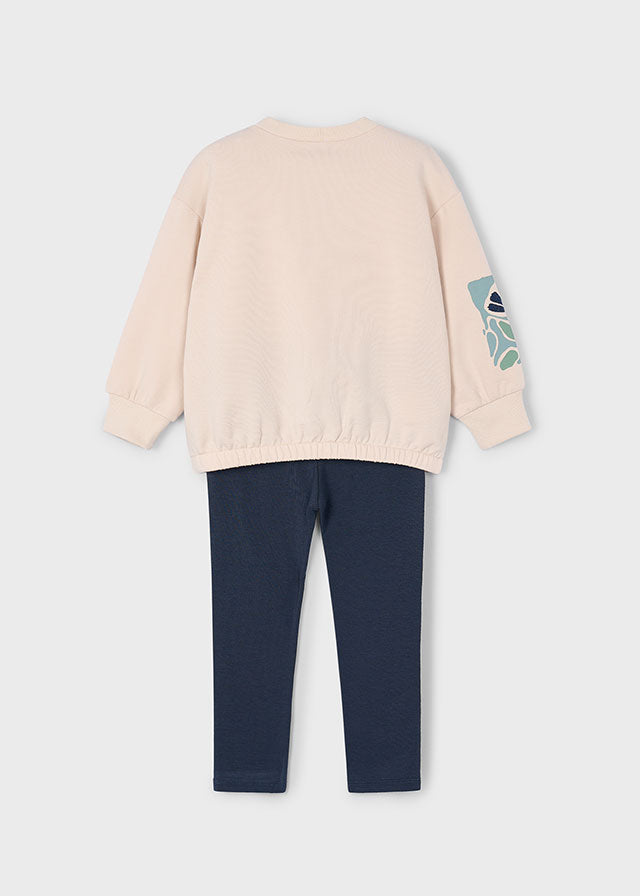 Conj. leggings sweat - mayoral - Mini Menina - AW25-4726