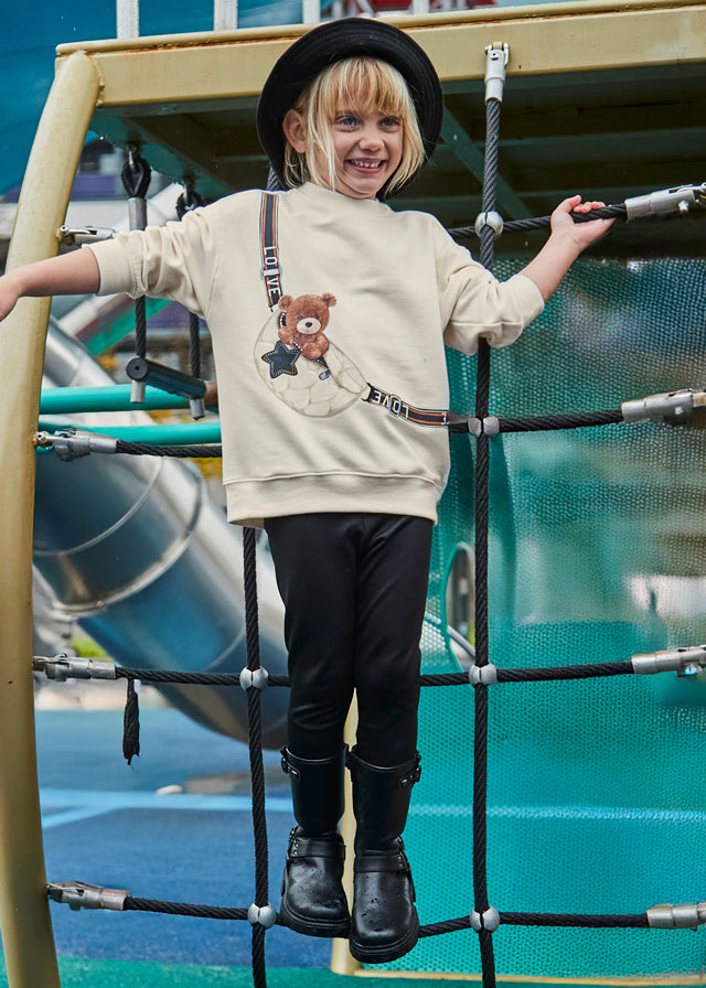 Conj. sweat leggings xadrez - mayoral - Mini Menina - AW25-4727