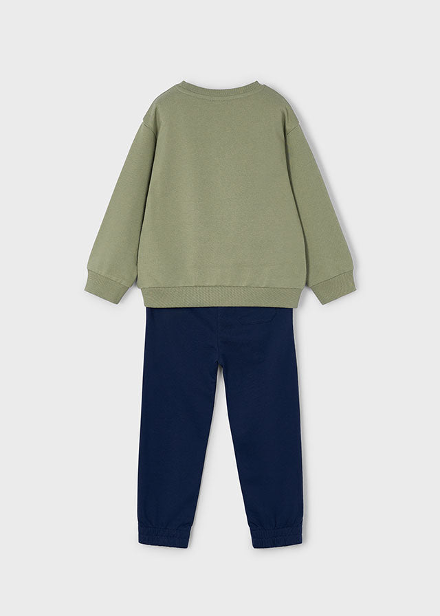 Fato treino "college" - mayoral - Mini Menino - AW25-4801