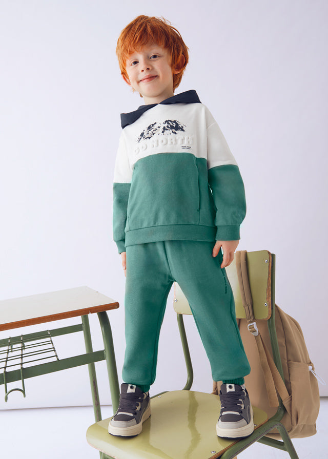 Fato treino sweat 2 calças - mayoral - Mini Menino - AW25-4804