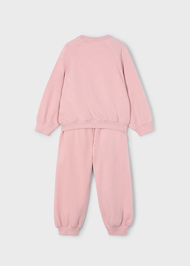 Fato treino loose bordado - mayoral - Mini Menina - AW25-4893