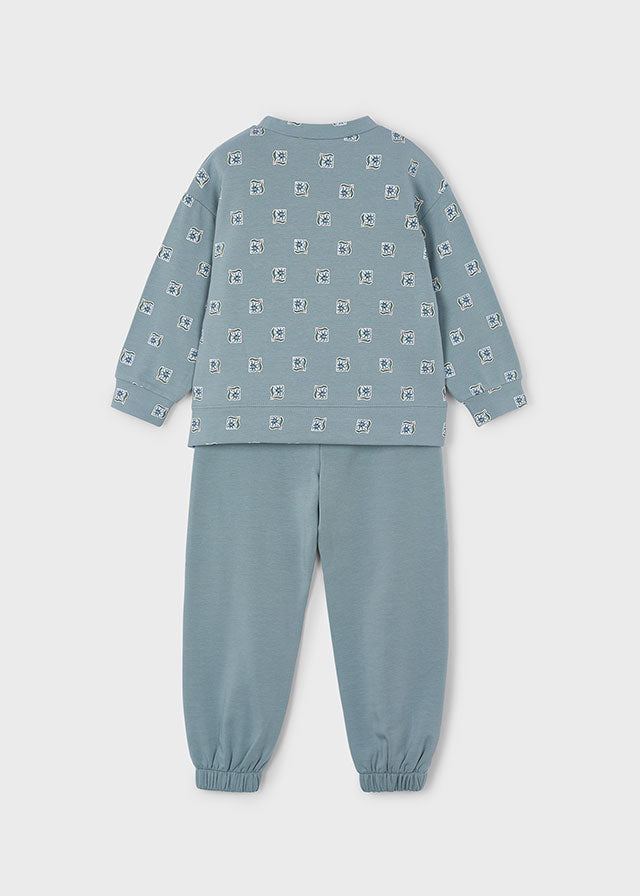 Fato treino estampado - mayoral - Mini Menina - AW25-4894