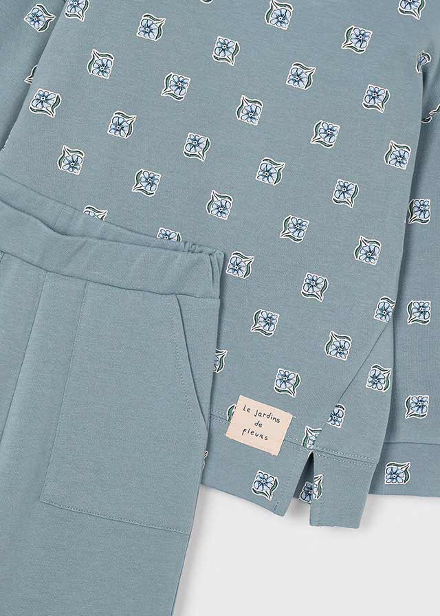 Fato treino estampado - mayoral - Mini Menina - AW25-4894