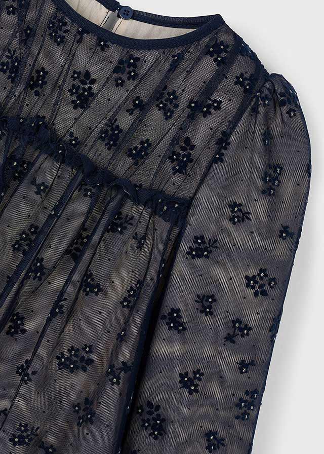 Vestido tule fantasia - mayoral - Mini Menina - AW25-4919