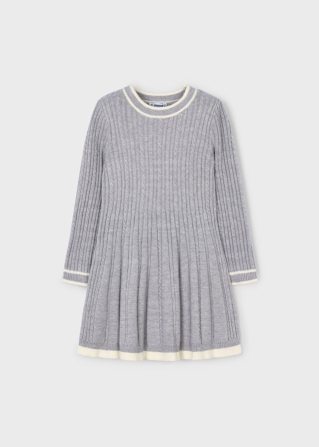 Vestido tricot oitos - mayoral - Mini Menina - AW25-4920
