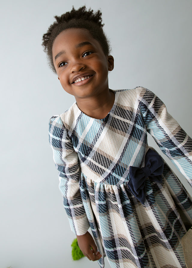Vestido xadrez - mayoral - Mini Menina - AW25-4924