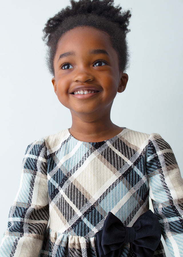 Vestido xadrez - mayoral - Mini Menina - AW25-4924
