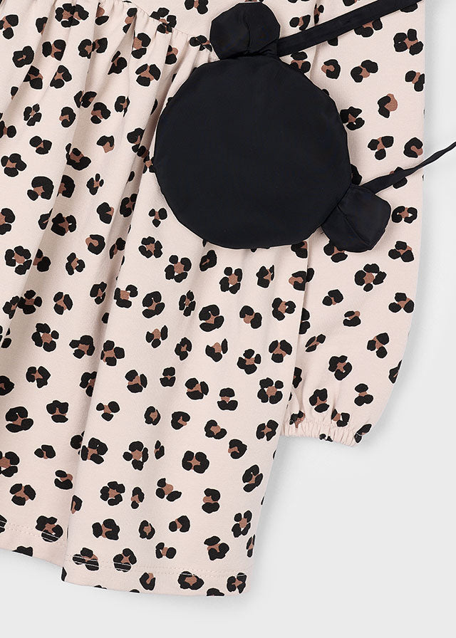 Vestido felpa bolso - mayoral - Mini Menina - AW25-4926