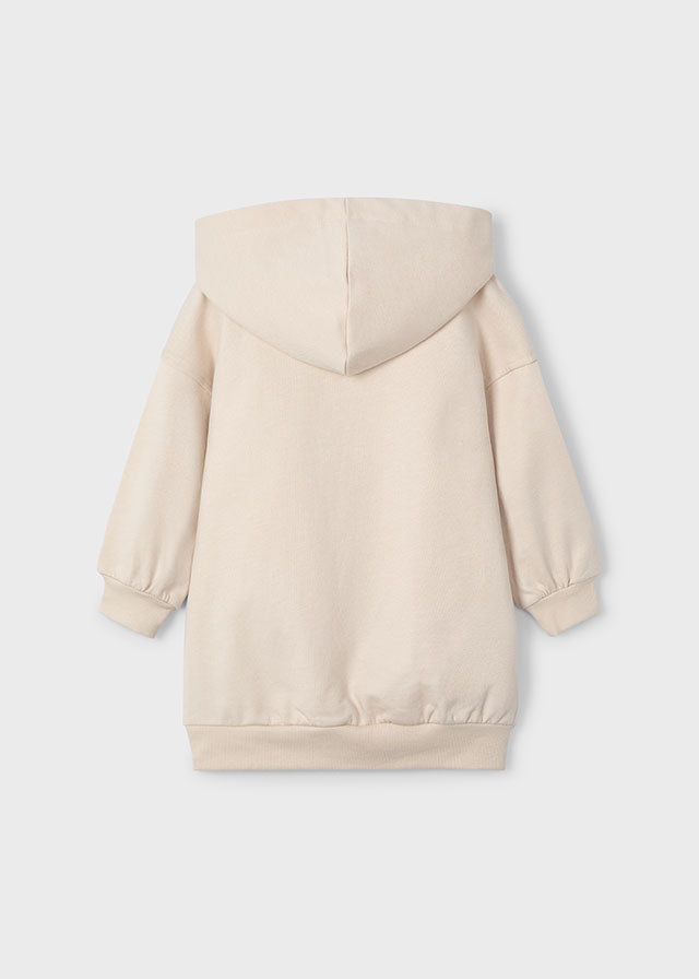 Vestido felpa carapuço - mayoral - Mini Menina - AW25-4928