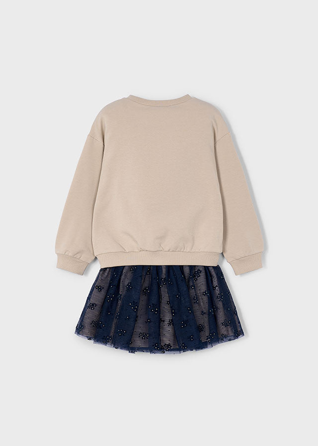 Conj. saia tule fantasia - mayoral - Mini Menina - AW25-4936