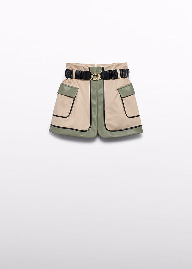 Saia sarja combinada - Abel & Lula - A&L Mini Menina - AW25-5523