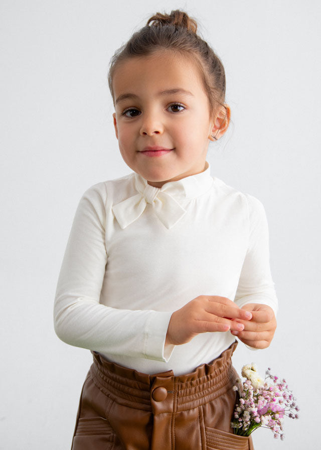Camisola viscose laçada - Abel & Lula - A&L Mini Menina - AW25-5607