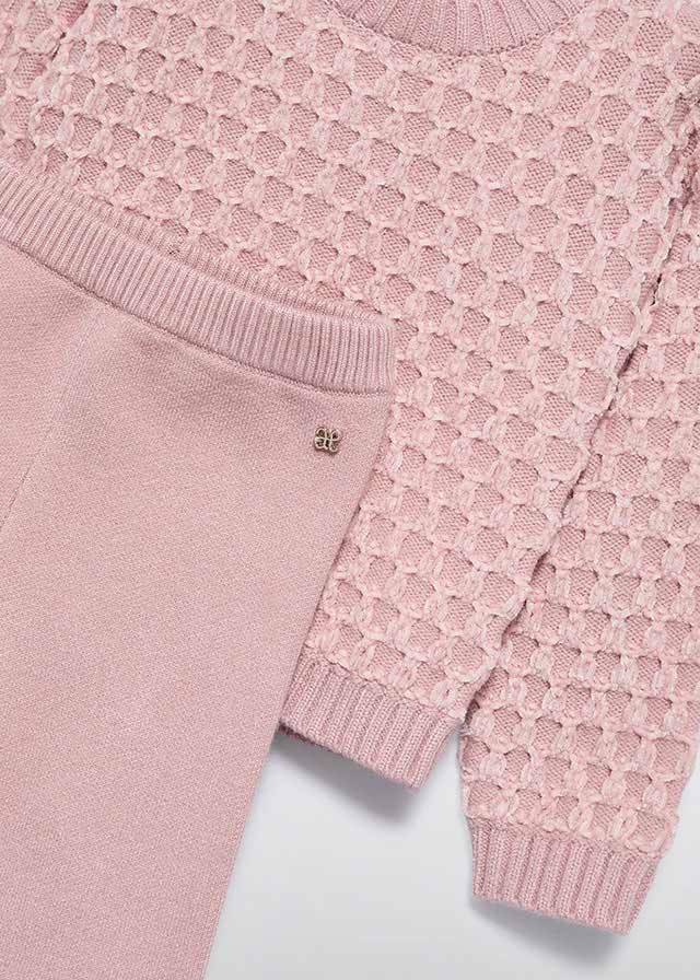 Conj. calça tricot - Abel & Lula - A&L Baby Menina - AW25-5714