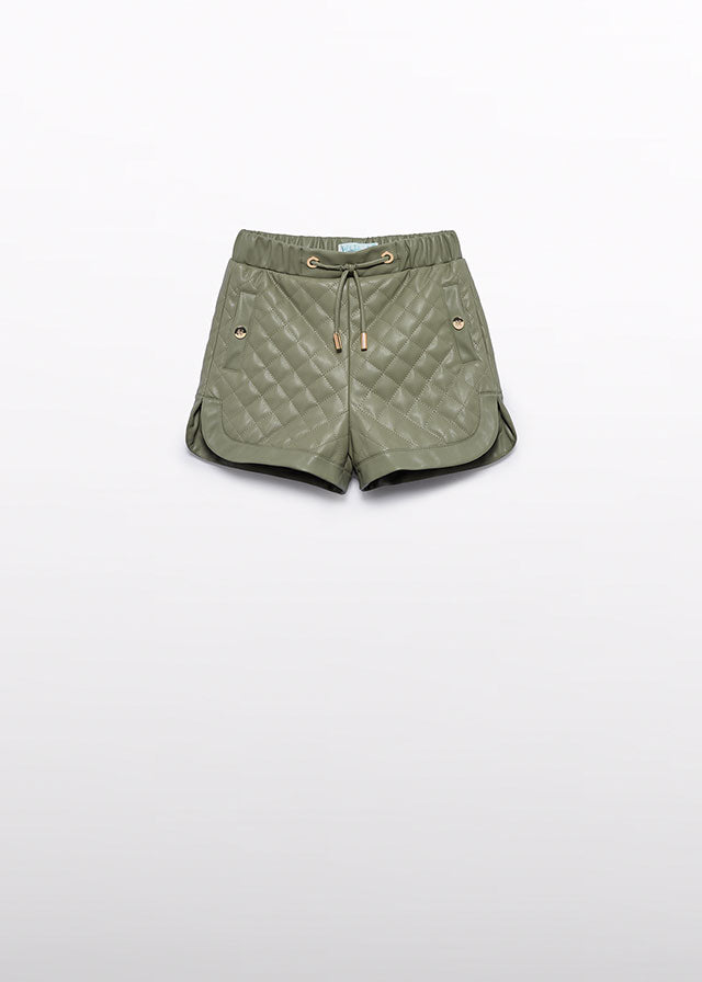 Bermuda acolchoada - Abel & Lula - A&L Mini Menina - AW25-5720